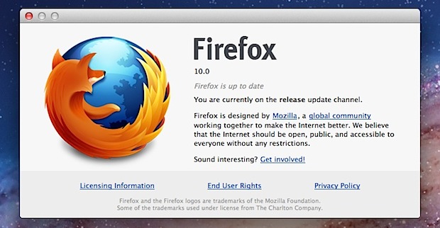 firefox for mac 10